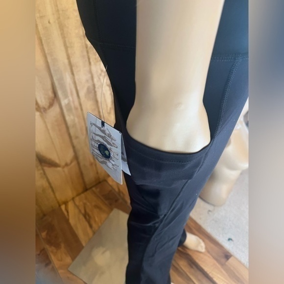 NWT  IUGA Girl's High Waist Pants Flare Leggings with Pockets (13-14year old) - Picture 6 of 9